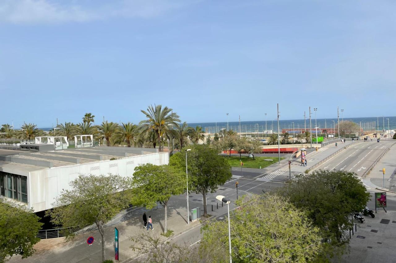Apartment With Sea Views Next To The Beach Of Mar Bella バルセロナ エクステリア 写真